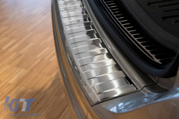 Avisa Heckstoßstangenprotektor geeignet für Volvo XC60 2013-2017, Chrom-image-6211687