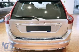 Avisa Heckstoßstangenprotektor geeignet für Volvo XC60 2013-2017, Chrom-image-6211690