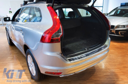 Avisa Heckstoßstangenprotektor geeignet für Volvo XC60 2013-2017, Chrom-image-6211692