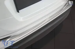 Avisa Heckstoßstangenprotektor geeignet für Toyota C-HR Crossover 2016-2019, nach 2019, Chrom-image-6211735