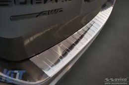 Avisa Heckstoßstangenprotektor geeignet für Subaru Outback nach 2021, Chrom-image-6211758