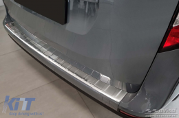 Avisa Heckstoßstangenprotektor geeignet für Mercedes Citan W420 nach 2021, Chrom-image-6211765