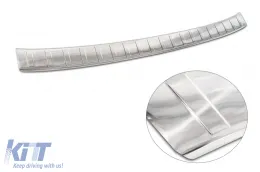 Avisa Heckstoßstangenprotektor geeignet für Nissan X-Trail T33 nach 2021, Chrom-image-6211794