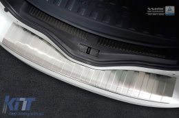 Avisa Heckstoßstangenprotektor geeignet für Renault Megane Grandtourer 2016-2020, nach 2020, Chrom-image-6211805