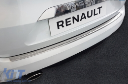 Avisa Heckstoßstangenprotektor geeignet für Renault Megane Grandtourer 2016-2020, nach 2020, Chrom-image-6211806