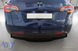 Avisa Heckstoßstangenprotektor geeignet für Tesla Model Y nach 2020, matt schwarz-image-6211841