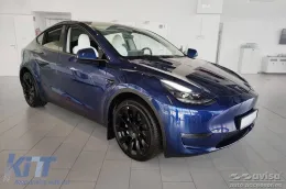 Avisa Heckstoßstangenprotektor geeignet für Tesla Model Y nach 2020, matt schwarz-image-6211843