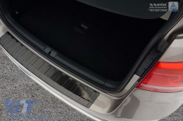 Avisa Heckstoßstangenprotektor geeignet für Volkswagen Passat B7 2011-2014, schwarze Lackierung-image-6211847