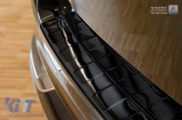 Avisa Heckstoßstangenprotektor geeignet für Volvo XC90 nach 2015, schwarze Lackierung-image-6211854