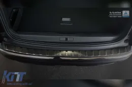 Avisa Heckstoßstangenprotektor geeignet für Peugeot 3008 nach 2016, schwarze Lackierung-image-6211877