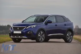 Avisa Heckstoßstangenprotektor geeignet für Peugeot 3008 nach 2016, schwarze Lackierung-image-6211879