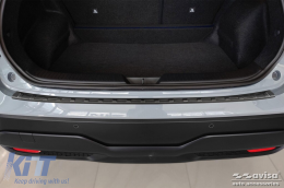 Avisa Heckstoßstangenprotektor geeignet für Nissan Qashqai nach 2021, schwarze Lackierung-image-6211902