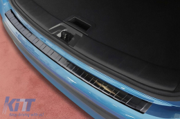Avisa Heckstoßstangenprotektor geeignet für Nissan Qashqai 2017-2021, schwarze Lackierung-image-6211930
