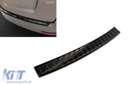 image-68-Avisa Heckstoßstangenprotektor geeignet für Skoda Octavia Combi 2004-2013, schwarze Lackierung