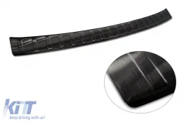 Avisa Heckstoßstangenprotektor geeignet für Nissan X-Trail T33 nach 2021, schwarze Lackierung-image-6211975