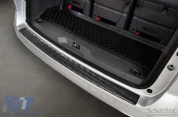 Avisa Heckstoßstangenprotektor geeignet für Volkswagen T7 Multivan nach 2022, schwarze Lackierung-image-6211989
