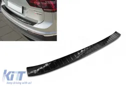 image-1-Avisa protector suitable for rear bumper of Mazda Volkswagen Tiguan, R-line 2015-2020, after 2020, eHybrid after 2020, Allspace 2017-2020, after 2020, carbon color