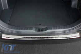 Avisa protector suitable for rear bumper of Toyota Rav4, Rav4 Hybrid after 2018, Suzuki Across after 2020, chrome-image-6211625