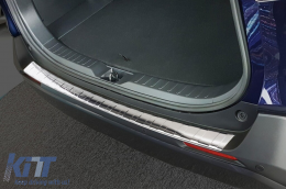 Avisa protector suitable for rear bumper of Toyota Rav4, Rav4 Hybrid after 2018, Suzuki Across after 2020, chrome-image-6211626