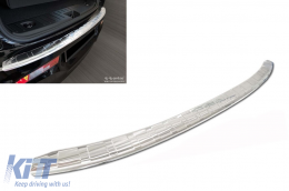 image-34-Avisa rear bumper protector suitable for BMW i3 after 2017, chrome