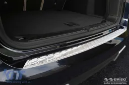 Avisa rear bumper protector suitable for BMW iX G08 after 2020, chrome-image-6211750