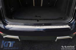 Avisa rear bumper protector suitable for BMW iX G08 after 2020, chrome-image-6211751