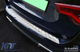 Avisa rear bumper protector suitable for BMW iX G08 after 2020, chrome-image-6211752