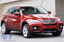 Avisa rear bumper protector suitable for BMW X6 E71 2009-2014, black lacquer-image-6211873