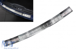 Avisa rear bumper protector suitable for Dacia Dokker 2012-2017, after 2017, chrome - ABDATP6006615