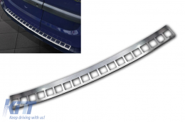 Avisa rear bumper protector suitable for Dacia Dokker 2012-2017, after 2017, chrome - ABDATP6006616