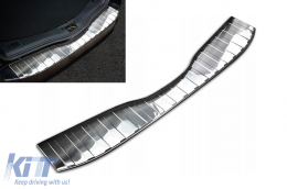 Avisa rear bumper protector suitable for Ford Mondeo MK4 estate 2007-2010, chrome - ABFOTP6006617