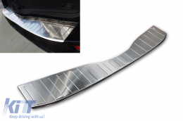 Avisa rear bumper protector suitable for Ford Mondeo estate 2010-2014, chrome - ABFOTP6006645