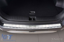 Avisa rear bumper protector suitable for Kia Sportage after 2021, chrome-image-6211698