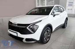 Avisa rear bumper protector suitable for Kia Sportage after 2021, chrome-image-6211702