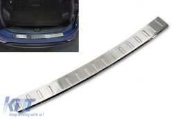 image-40-Avisa rear bumper protector suitable for Kia Carens after 2012, chrome