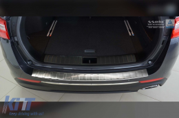 Avisa rear bumper protector suitable for Kia Optima station wagon 2016-2018, after 2018, chrome-image-6211709