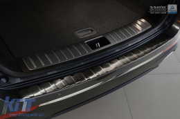 Avisa rear bumper protector suitable for Kia Optima wagon 2016-2018, after 2018, black lacquer-image-6211862