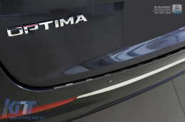 Avisa rear bumper protector suitable for Kia Optima wagon 2016-2018, after 2018, black lacquer-image-6211865