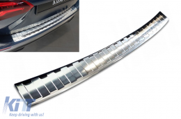Avisa rear bumper protector suitable for Mercedes B-Class W247, W247 AMG after 2018, 250-e Plug-in-Hybrid after 2021, chrome - ABMETP6006622