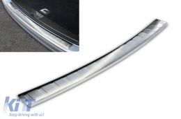 image-42-Avisa rear bumper protector suitable for Mercedes C-Class W204 estate 2011-2014, chrome