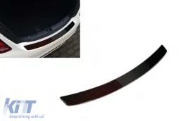 image-68-Avisa rear bumper protector suitable for Mercedes C-Class W205 sedan after 2014, carbon color