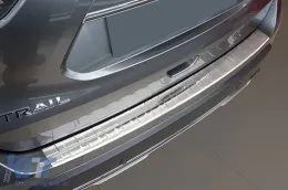 Avisa rear bumper protector suitable for Nissan X-Trail T32 2017-2021, chrome-image-6211670