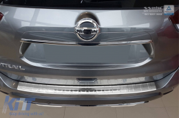 Avisa rear bumper protector suitable for Nissan X-Trail T32 2017-2021, chrome-image-6211671