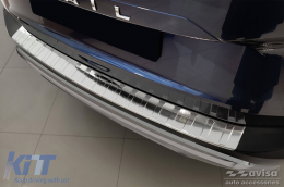 Avisa rear bumper protector suitable for Nissan X-Trail T33 after 2021, chrome-image-6211796
