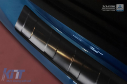 Avisa rear bumper protector suitable for Nissan Qashqai 2017-2021, black lacquer-image-6211931