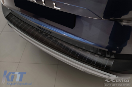 Avisa rear bumper protector suitable for Nissan X-Trail T33 after 2021, black lacquer-image-6211977