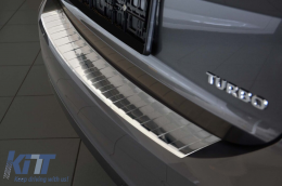 Avisa rear bumper protector suitable for Opel Insignia B estate, GSI 2017-2020, after 2020, chrome-image-6211570