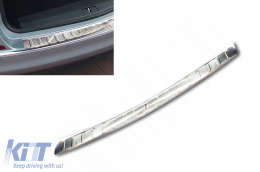image-19-Avisa rear bumper protector suitable for Opel Astra 5-door estate 2012-2015, chrome