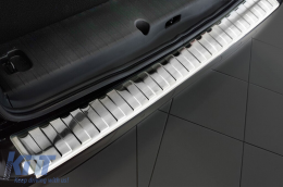 Avisa rear bumper protector suitable for Opel Combo E Life, Cargo after 2018, chrome-image-6211615