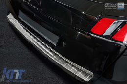 Avisa rear bumper protector suitable for Peugeot 3008 after 2016, chrome-image-6211819